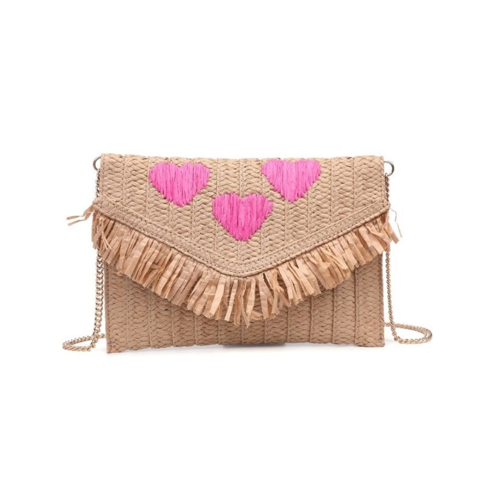 Three Hearts Clutch/Crossbody